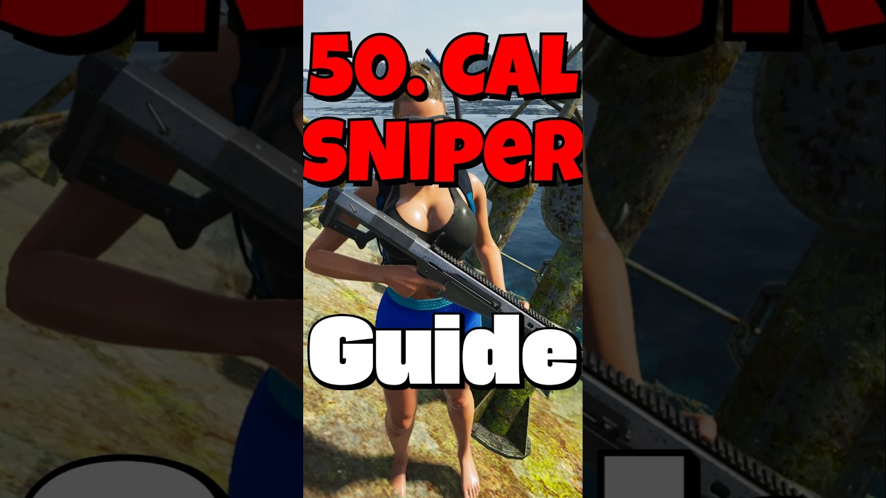 SCUM 1.0 // 50.cal SNIPER // PIXELPARTY #shorts #scum #server #gaming #gameplay #new #games