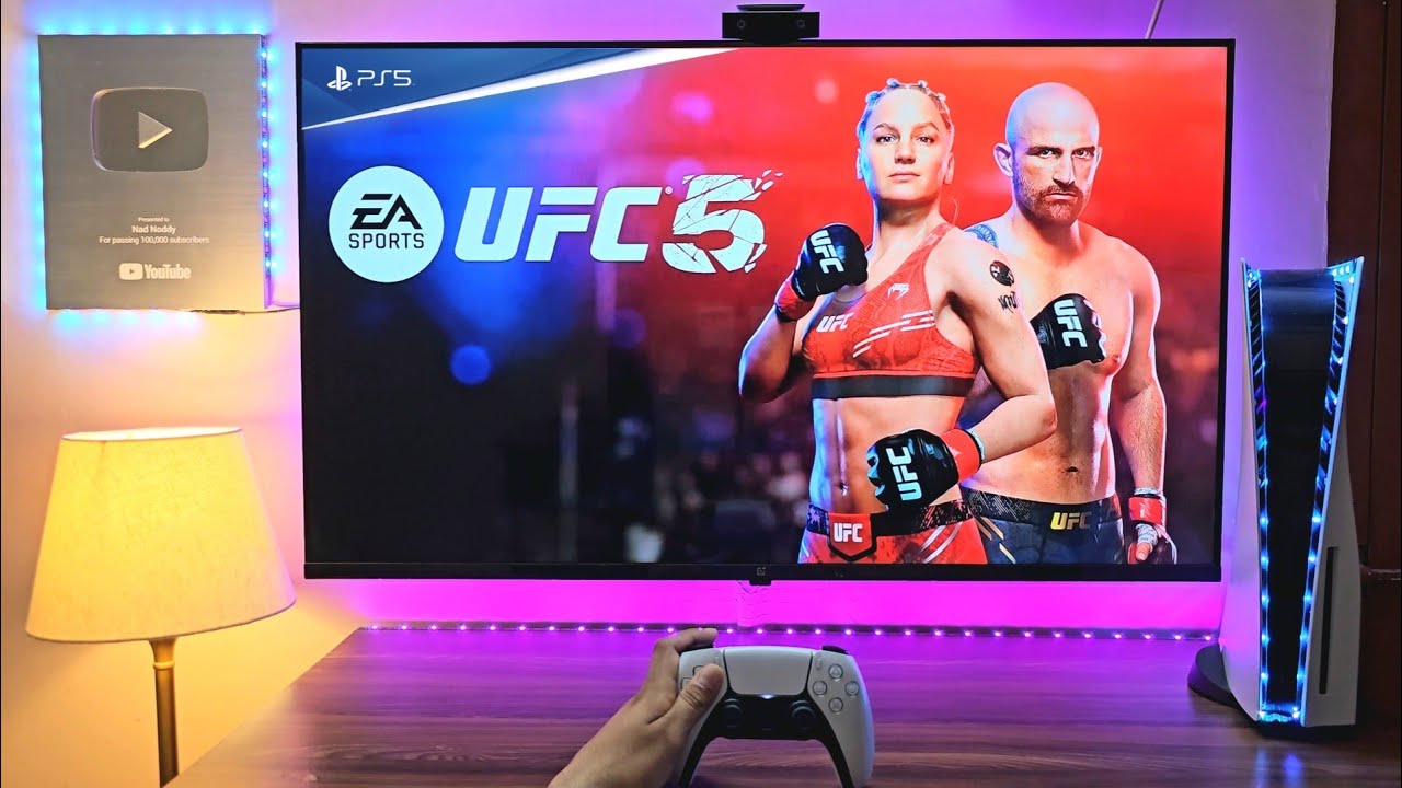 Геймплей UFC 5 (PS5) 4K HDR 60 кадров в секунду