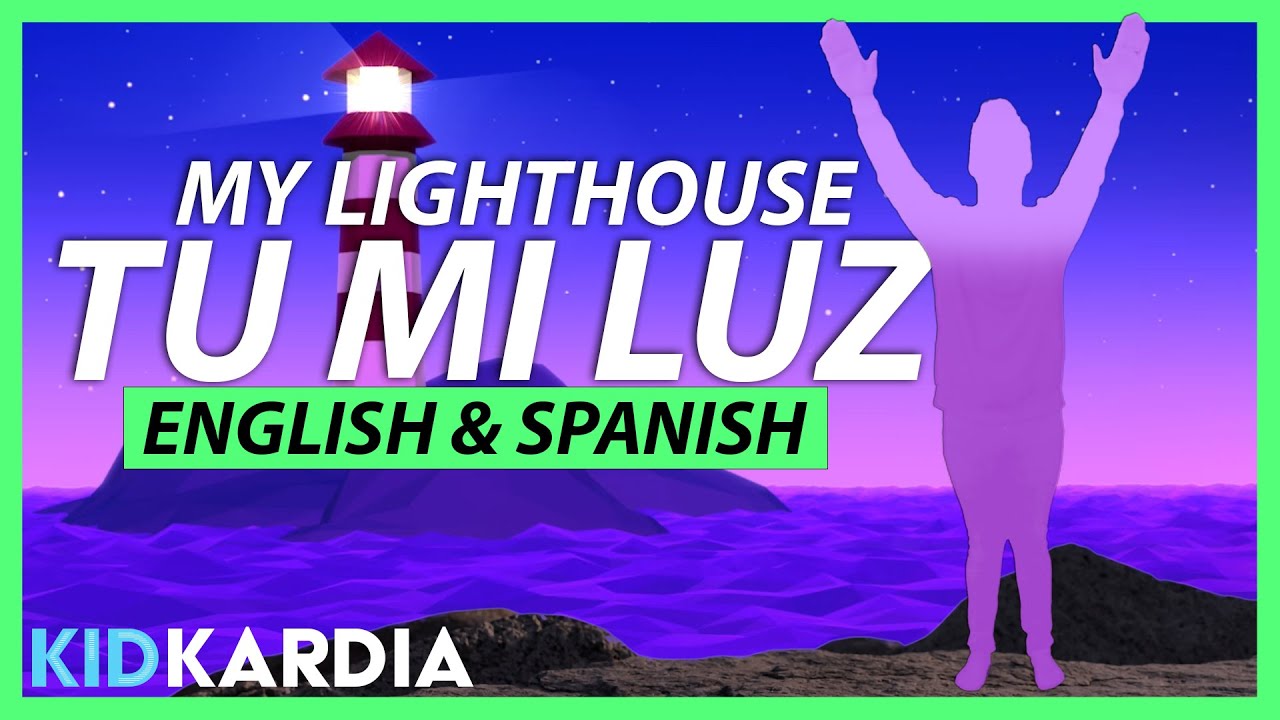 TU MI LUZ / MY LIGHTHOUSE || BILINGUAL || MOTIONS & LYRICS || SHOUT PRAISES KIDS