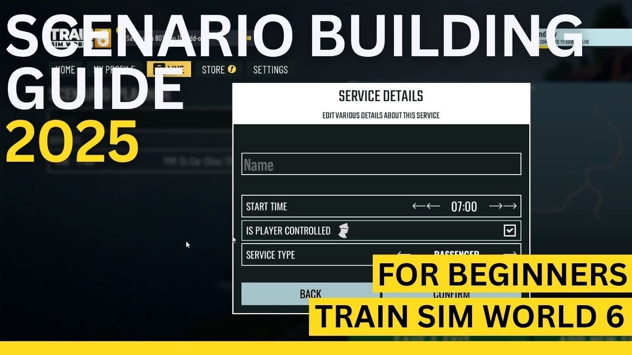 Полное руководство по созданию сценария в Train Sim World 6 — пошаговое руководство