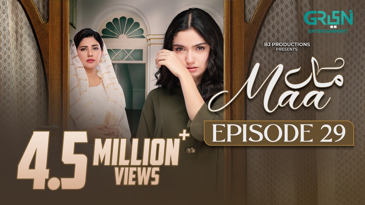 Maa Episode 29 (Subtitles) 2nd March 2026 | Aina Asif - Ahmed Rafique - Sunita Marshall | Green TV