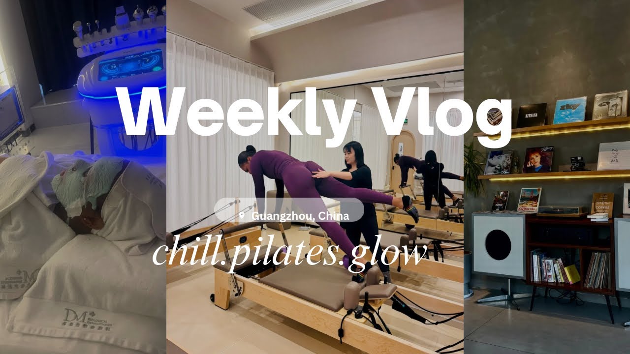 Spring Vibes Only! Pilates, DIY Balcony Table, Hydro Facial & Chill Moments | Weekly Vlog