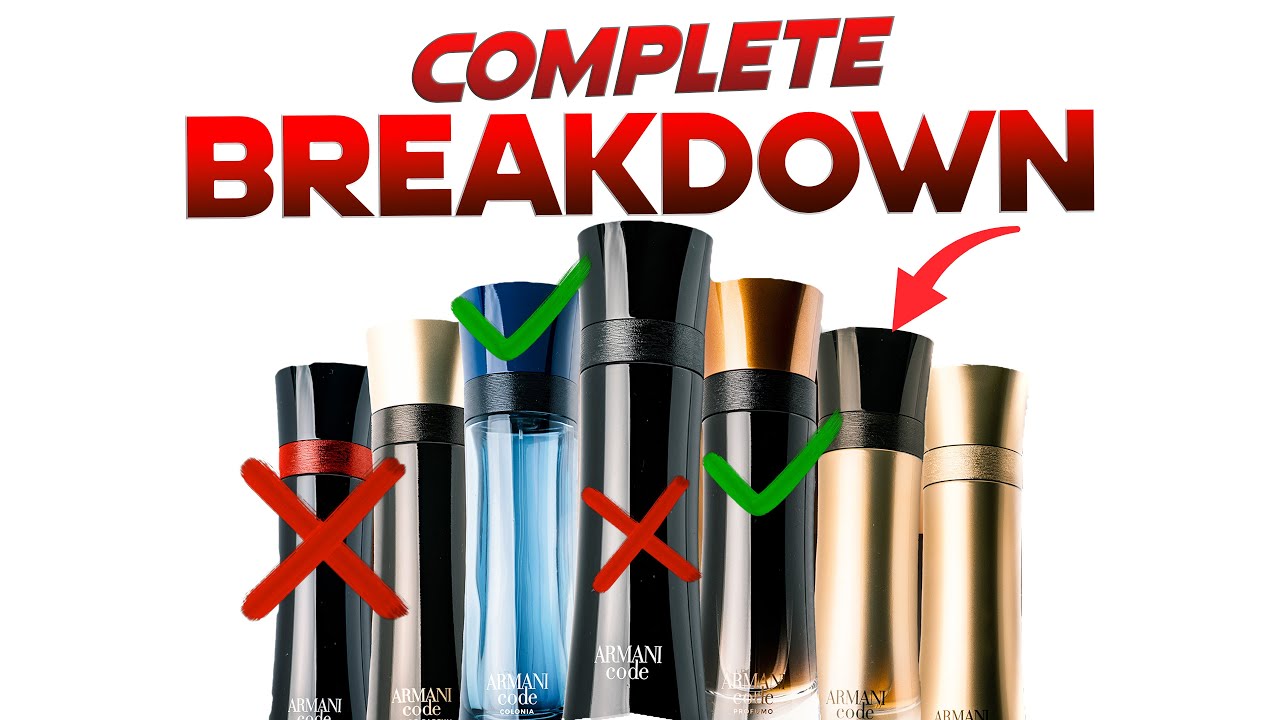 Complete Armani Code Line Breakdown | What's the Best Armani Code? Men's Fragrance