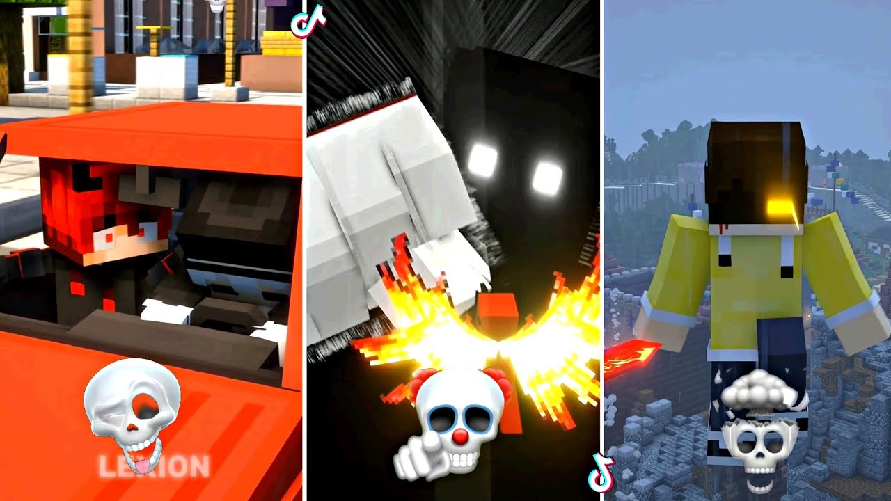 MINECRAFT VIRAL MEME COMPILATION COLDEST MOMENT EVER 🔥💀|