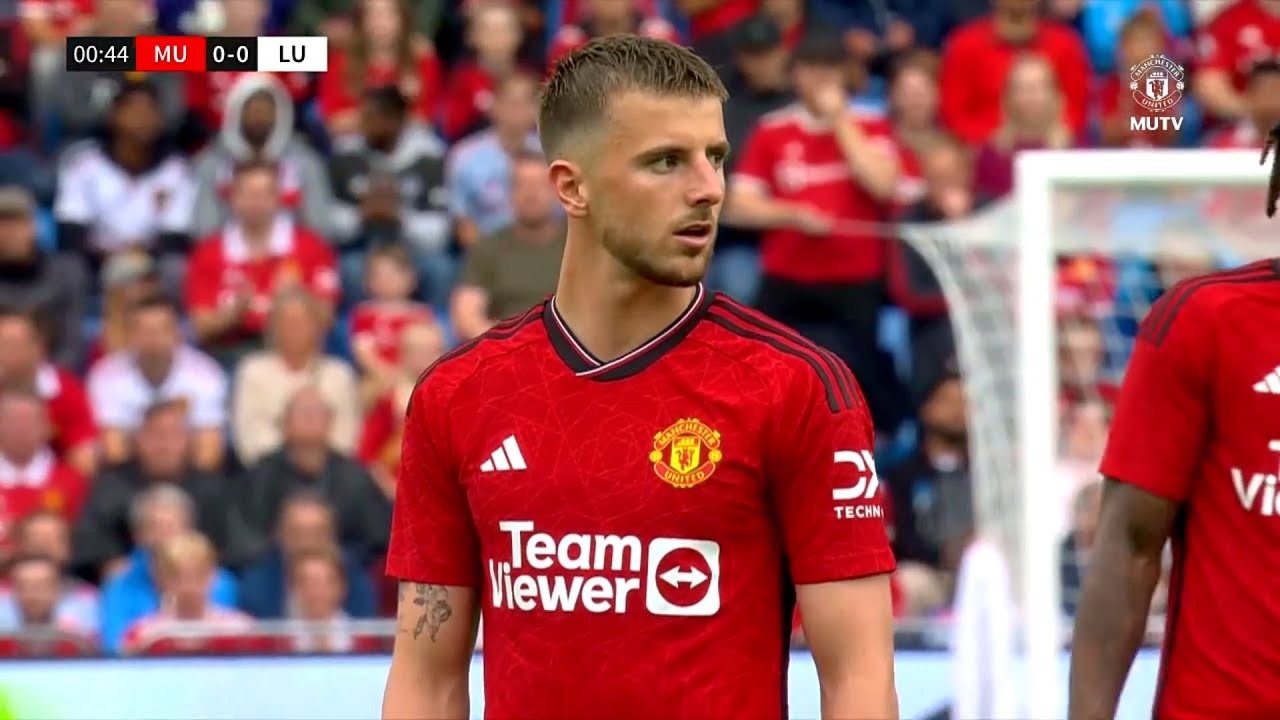 Mason MOUNT debut for Manchester United