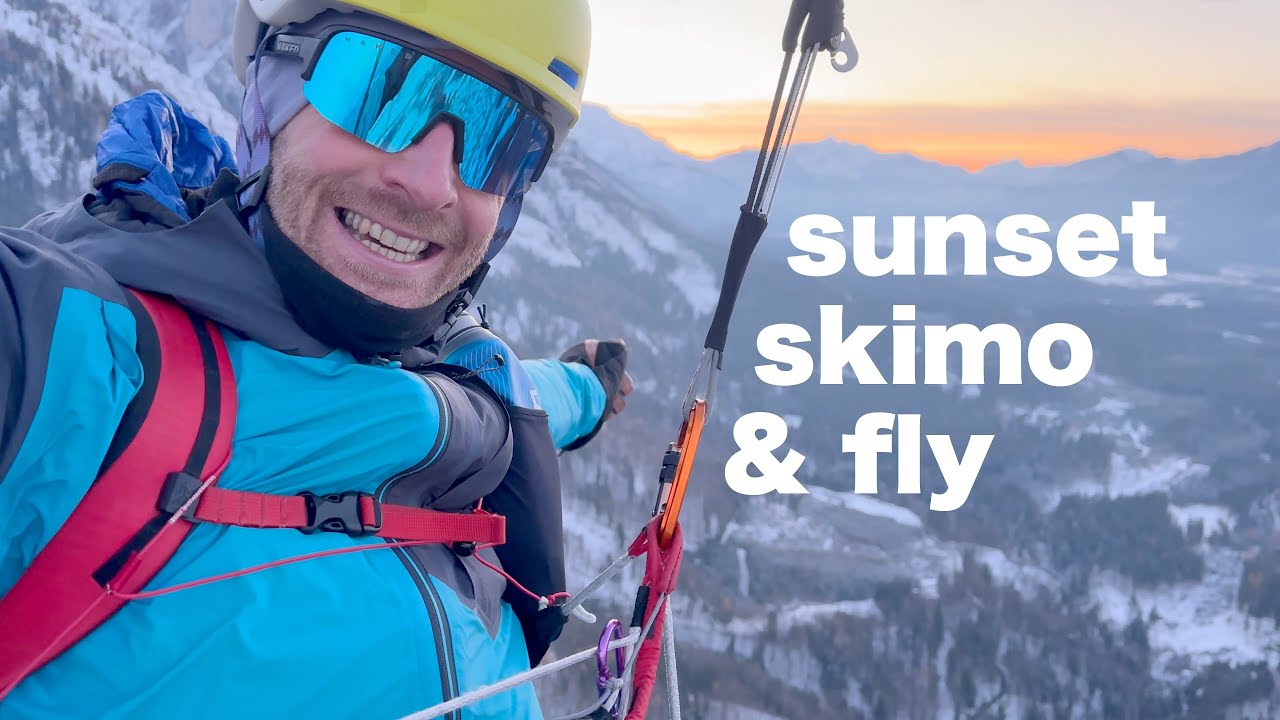 Sunset Skimo & Fly - Happy Me