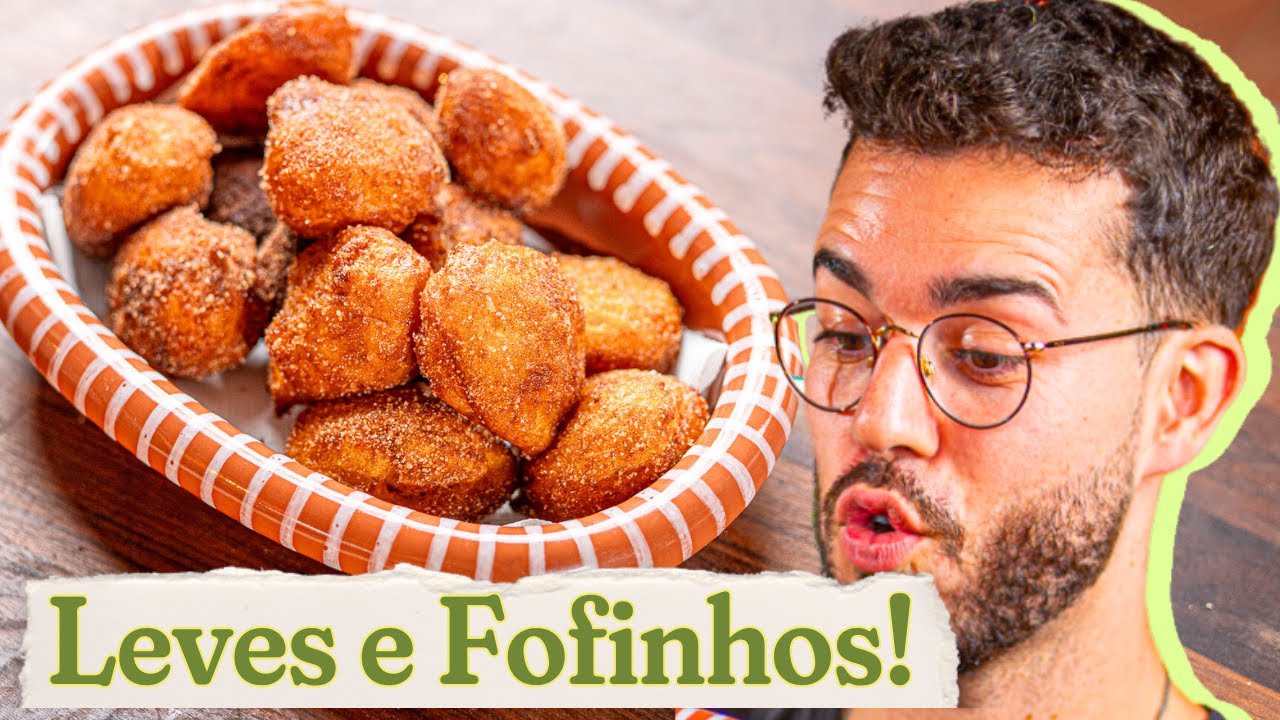 Sonhos ou Filhoses de Abóbora... e ficaram incríveis!