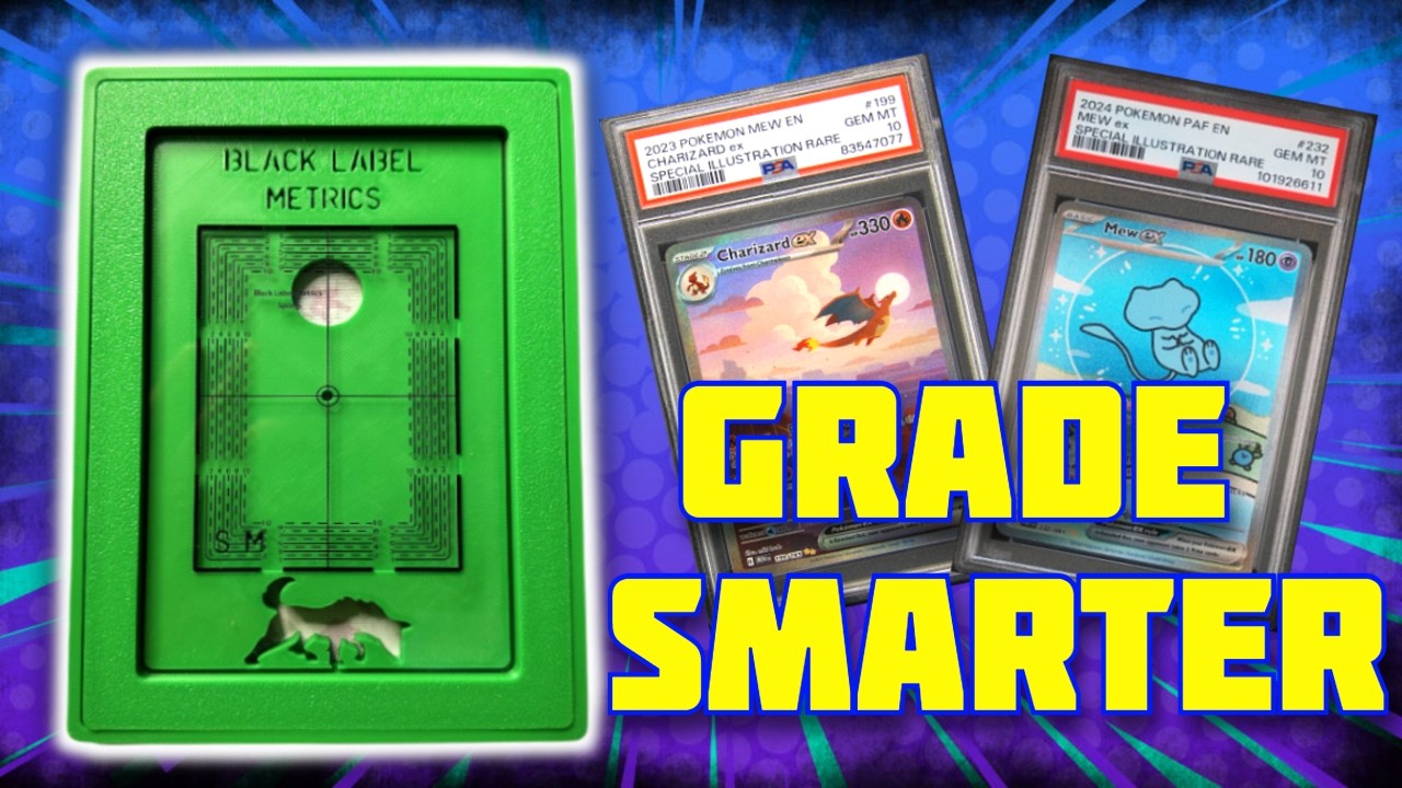 “How to Get a PSA 10 with This NEW Pokémon Card Grading Tool (Black Label Metrics Gen 2)” #pokemon