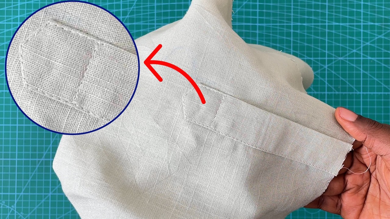 How To Sew Sleeve Placket | Quick and Easy Method