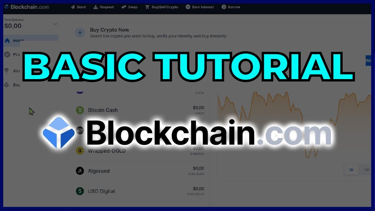 💲 How to use BlockChain Wallet (Very Easy) | BlockChain.com Basic Tutorial 2024