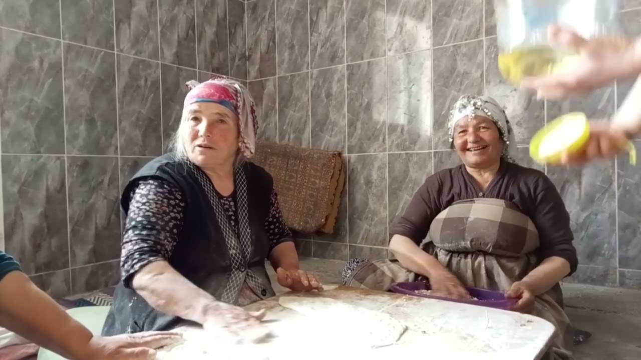 Şenbağlar köyü kadınlarının elinden ev ekmeği ve patila
