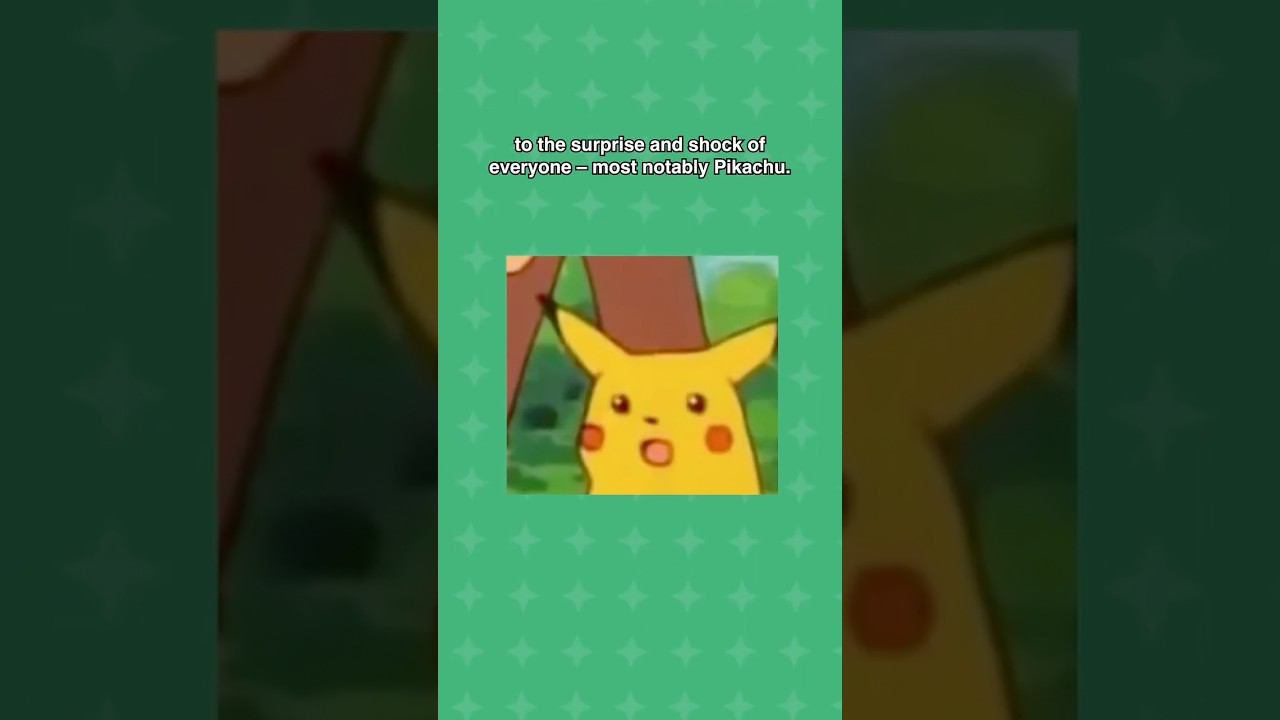Surprised Pikachu should not Shock You | Meme History #pikachu #pokemon #memehistory #meme #history
