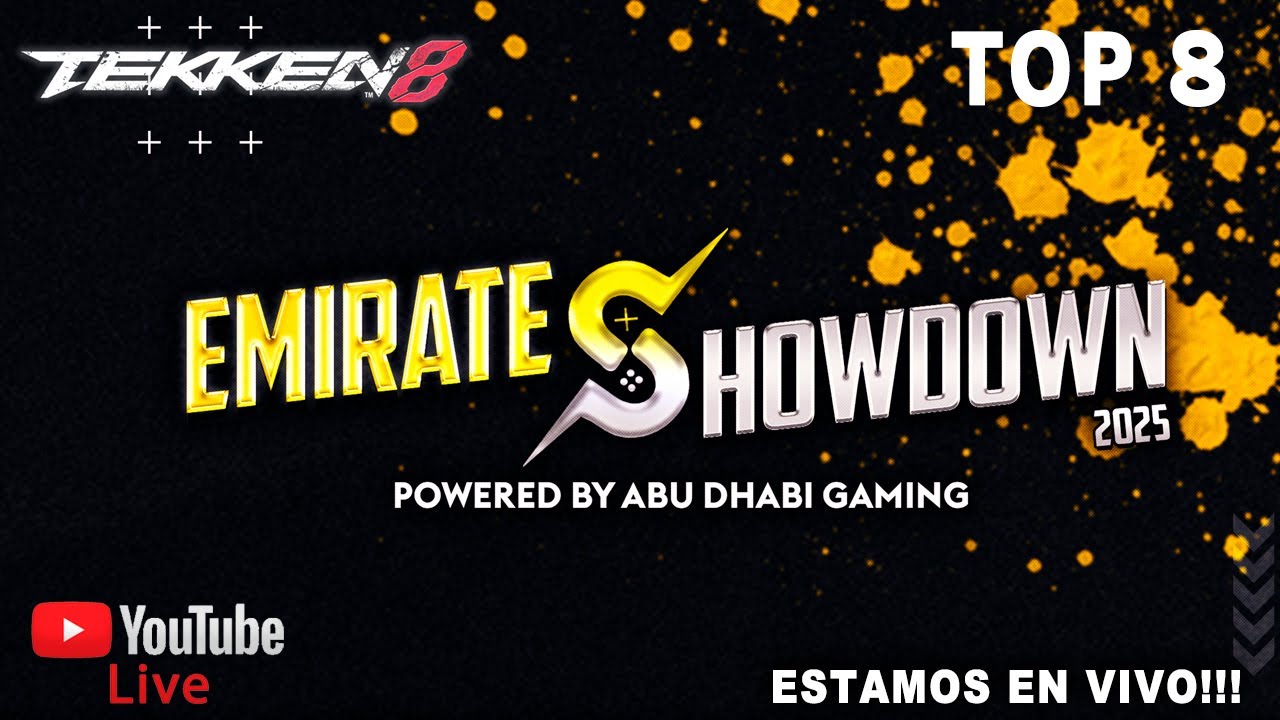 Emirates Showdown 2025 en Espa&ntilde;ol - Tekken 8 Top 8 🔥