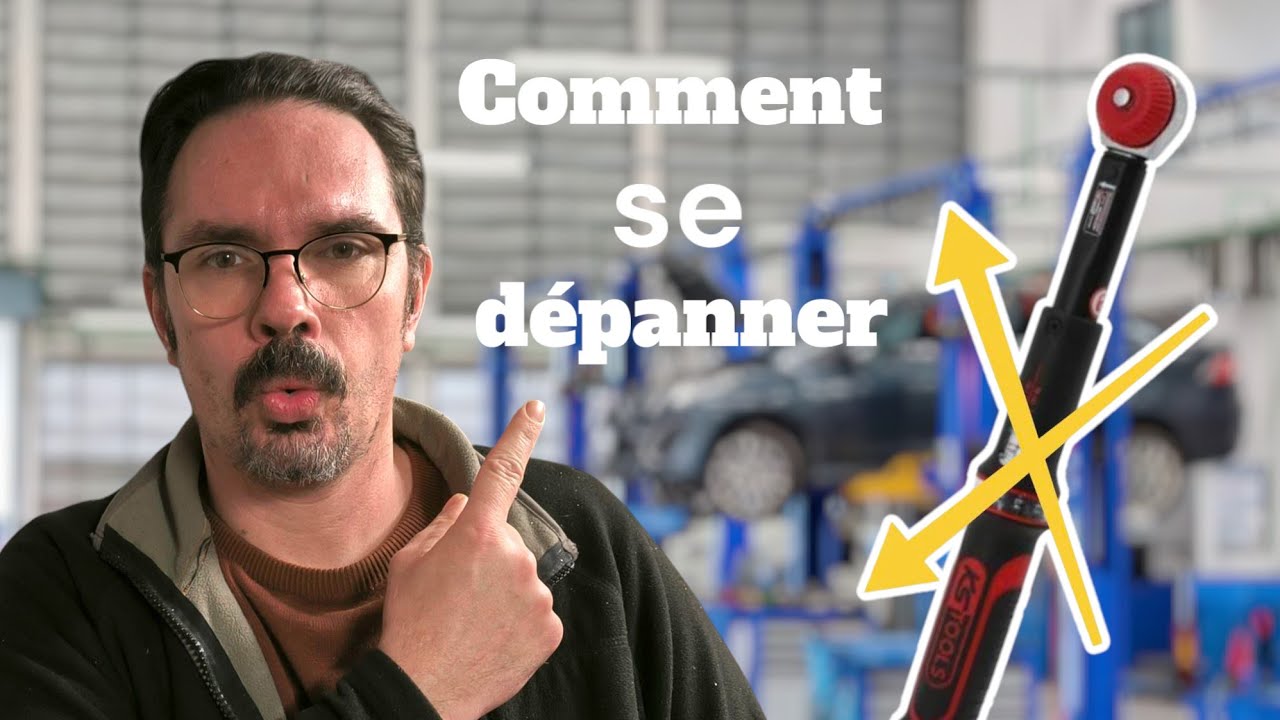 serrage au couple sans clé dynamométrique.