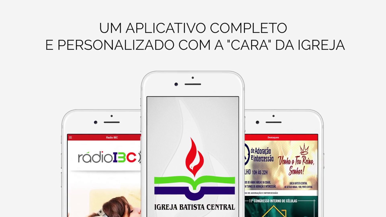 Aplicativos para Igrejas