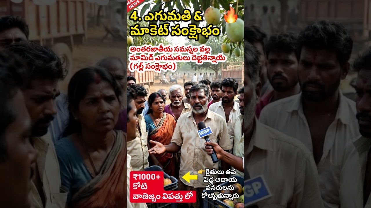 War Impact on Mango Export: Farmers Facing Massive Loss in 2026 #farmar#mango#war#loss #india#viral