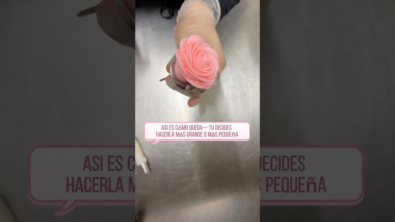 Te ense&ntilde;o a hacer Rosas con Bet&uacute;n! #rosas #betun #frosty #frosting #cakedecorator #roses #making