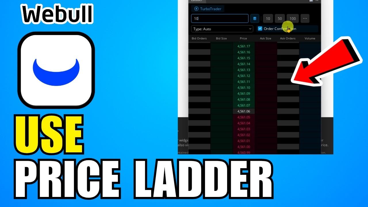 How To Use Price Ladder On Webull (2026) (Quick And Easy Guide)