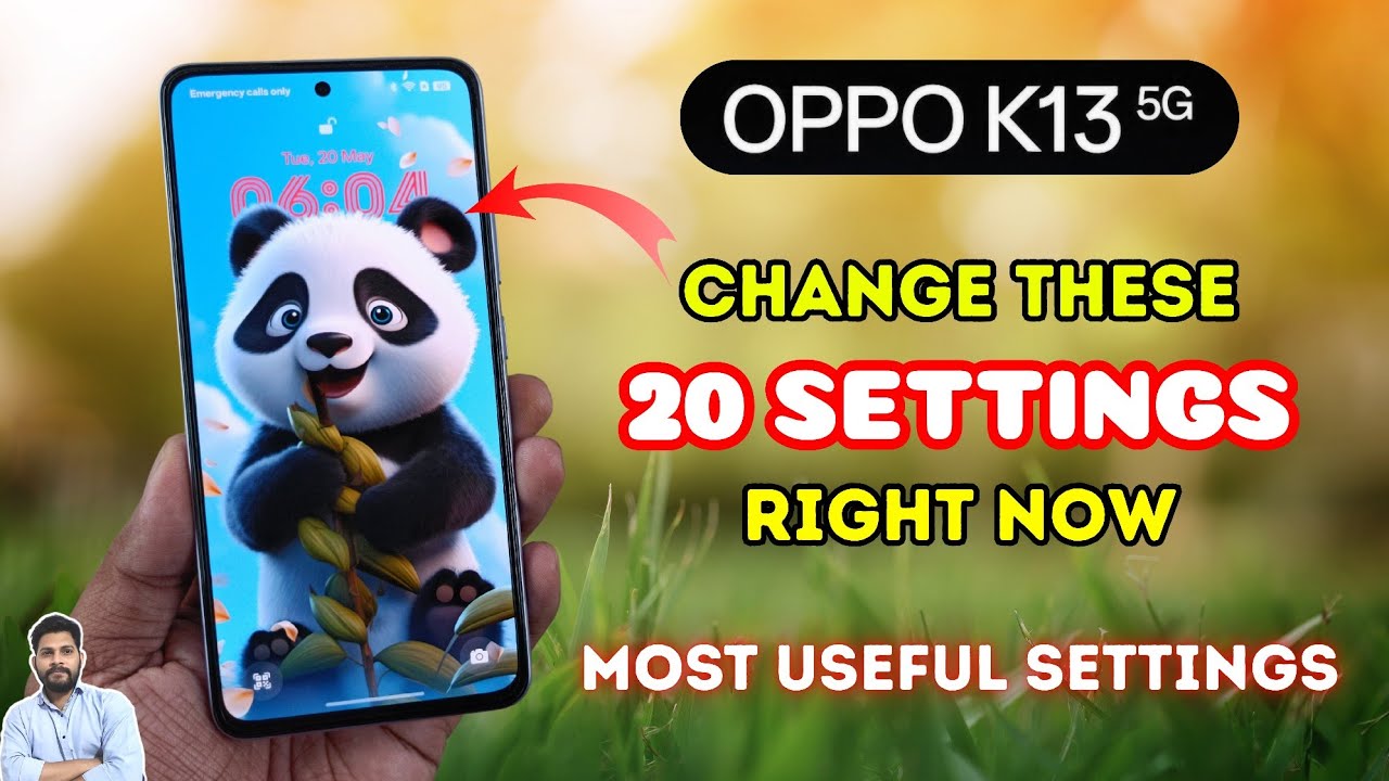 Oppo K13 5G: измените эти 20 настроек прямо сейчас