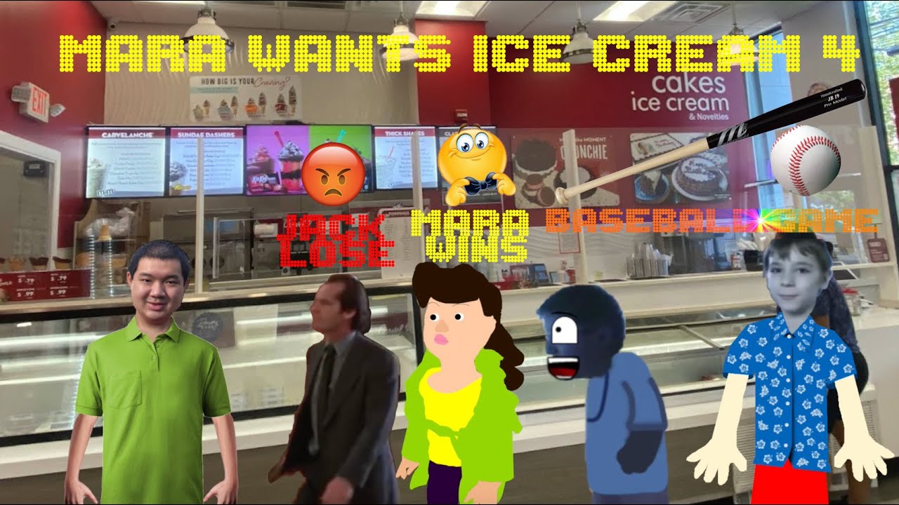 Mara Wants Ice Cream 4 🍦(Mara Wins Baseball Game ⚾️)