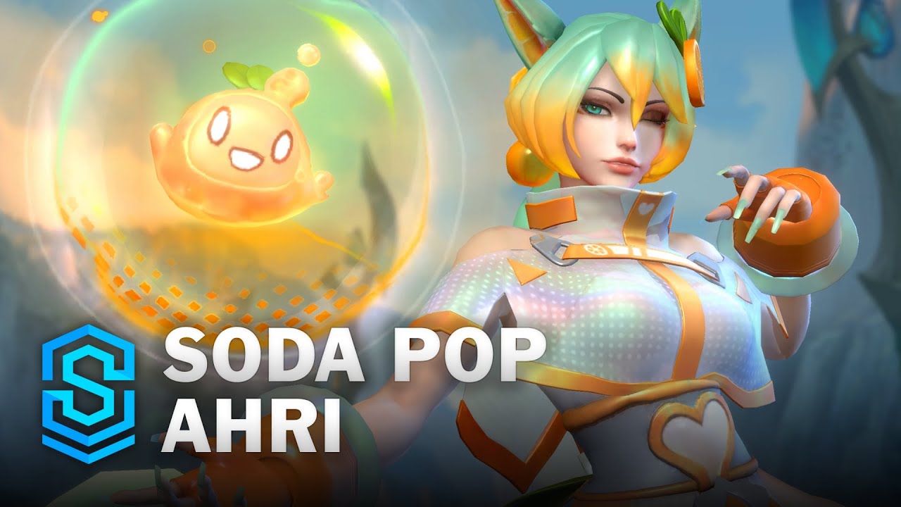 Soda Pop Ahri Wild Rift Skin Spotlight
