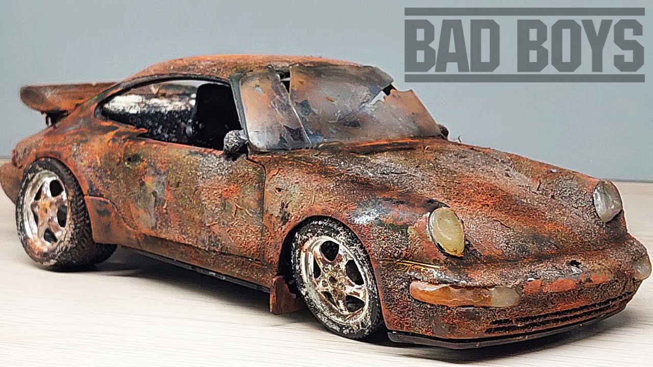 Restoration Porsche 911 (964) Turbo 3.6 Abandoned car | Good Restore