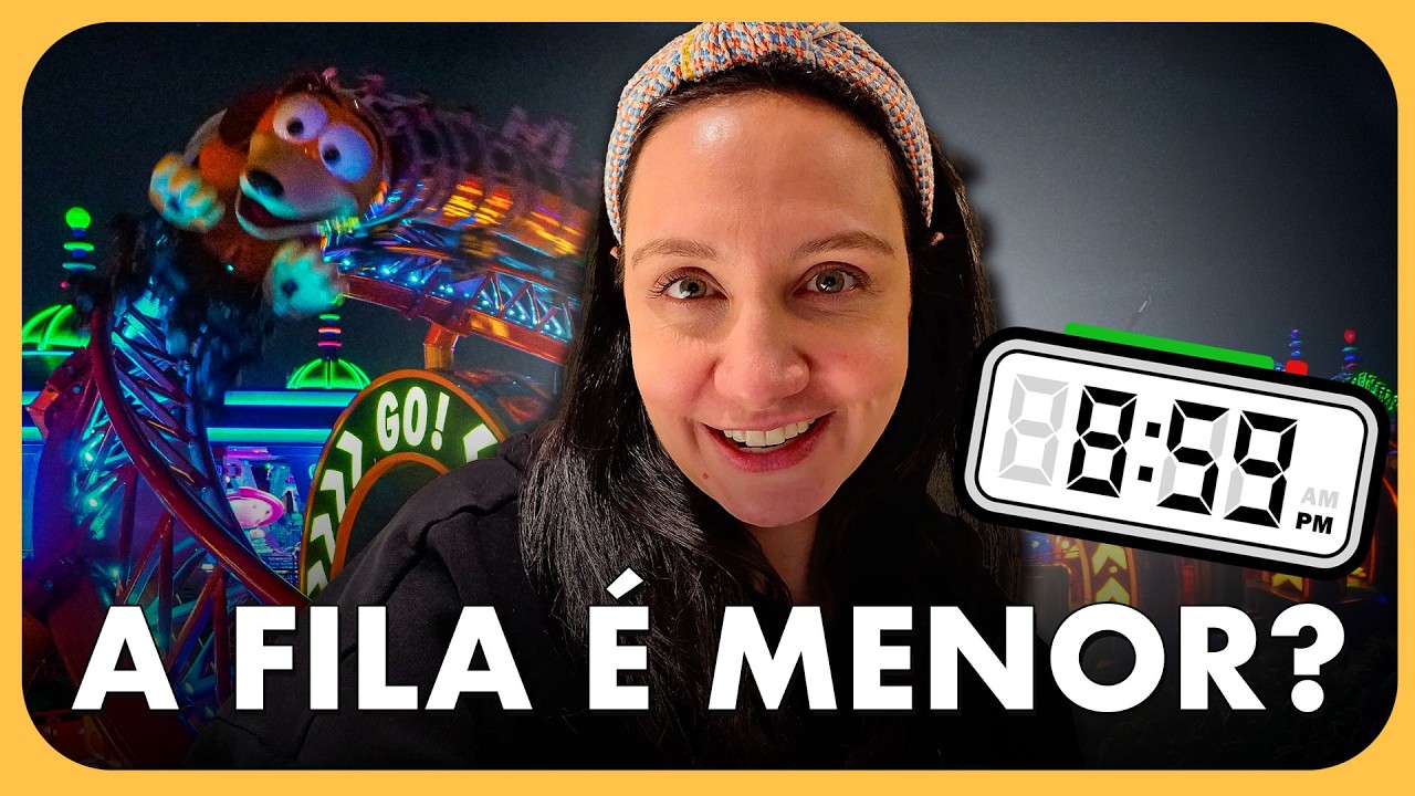 TESTANDO DICAS DA INTERNET: CONSIGO ENTRAR EM UMA ATRAÇÃO NO ÚLTIMO MINUTO DE PARQUE ABERTO?