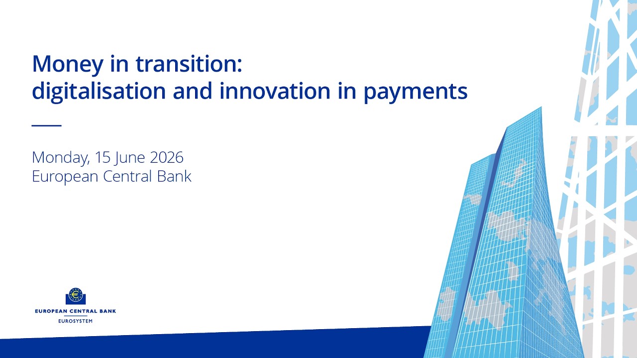 Live - Money in transition: digitalisation and innovation in payments