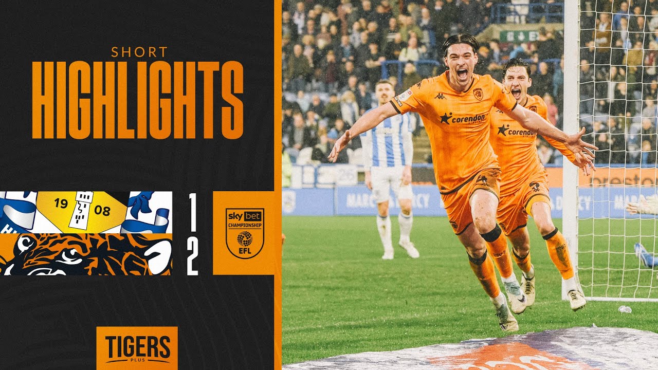 Huddersfield Town 1-2 Hull City | Short Highlights | Sky Bet Championship