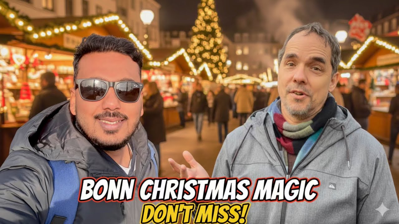 I Found a Fairytale in Germany! 🇩🇪 Bonn Christmas Market Vlog