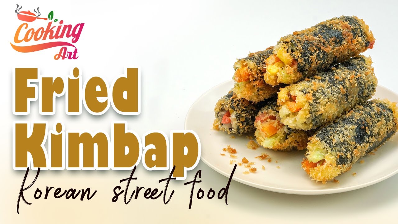 How to: Easy Fried Kimbap - healthy fast food breakfast at home
