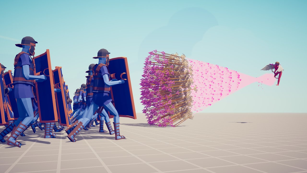 GOD CUPID vs ARMIES - Totally Accurate Battle Simulator TABS