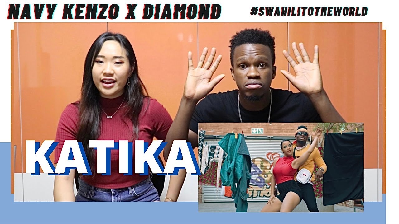 Navy Kenzo X Diamond Platnumz - Katika | Reaction Video + Learn Swahili | Swahilitotheworld