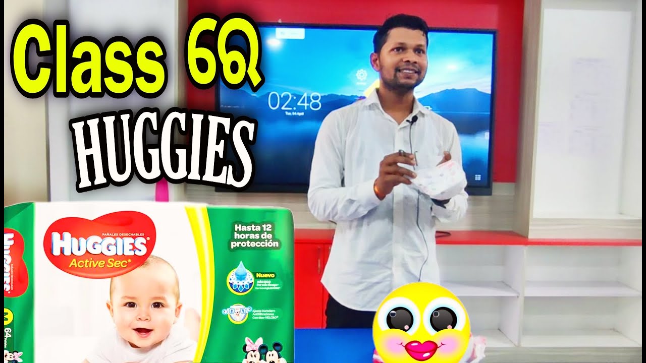 HUGGIES /Sodium Acrylate acts as waterlock / diapers