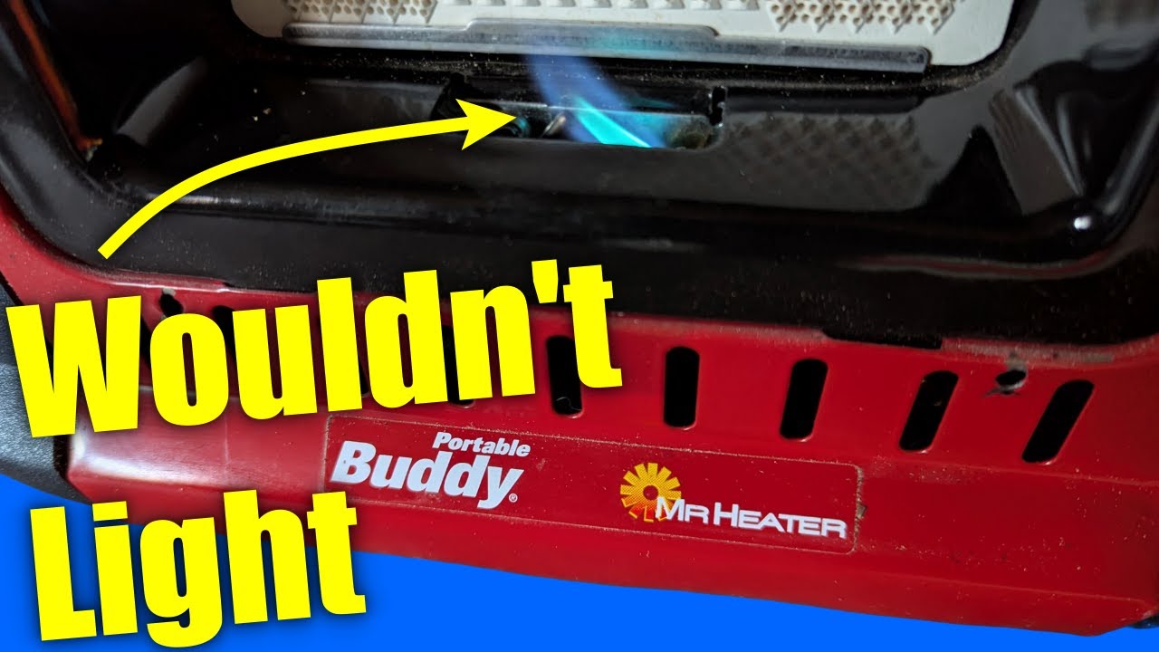 Вот как я починил обогреватель Mr. Heater Potable Buddy, который не хотел зажигаться