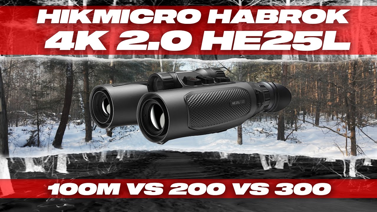 Hikmicro Habrok 4K 2 0 HE25L | 100m vs 200m vs 300m | BEA Tactical