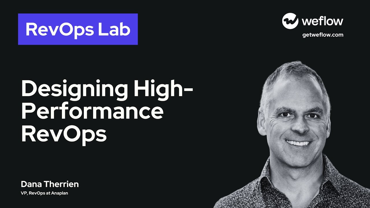 #90 Designing High-Performance RevOps – with Dana Therrien VP, RevOps at Anaplan