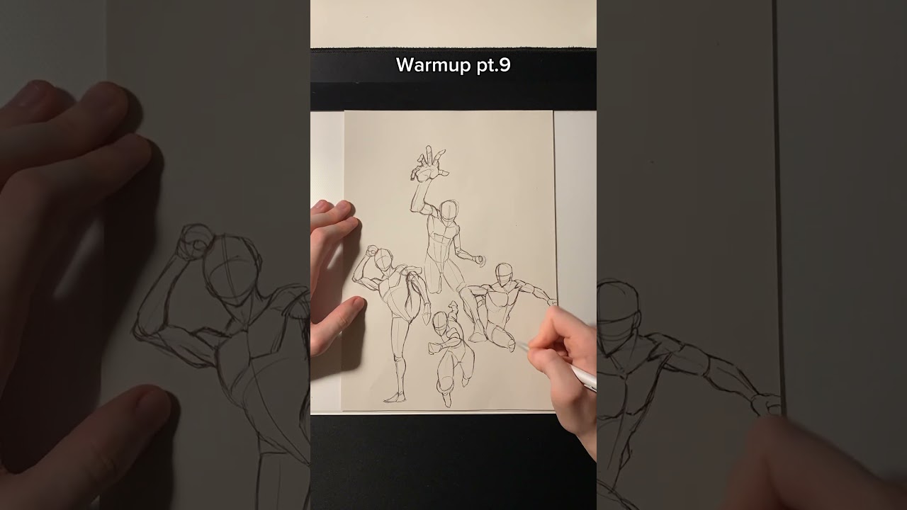 Drawing Warmup Pt.9 #drawing #warmup #tutorial #art #sketch #artist #draw #sketchbook