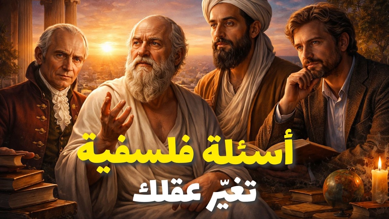 أعظم الأسئلة التي حيّرت الفلاسفة عبر التاريخ | ستغيّر طريقة تفكيرك