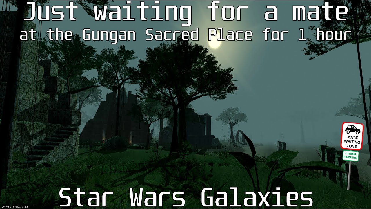 Star Wars Galaxies (SWG). Ambience & OST. Gungan Sacred Place, Naboo. 1 hour
