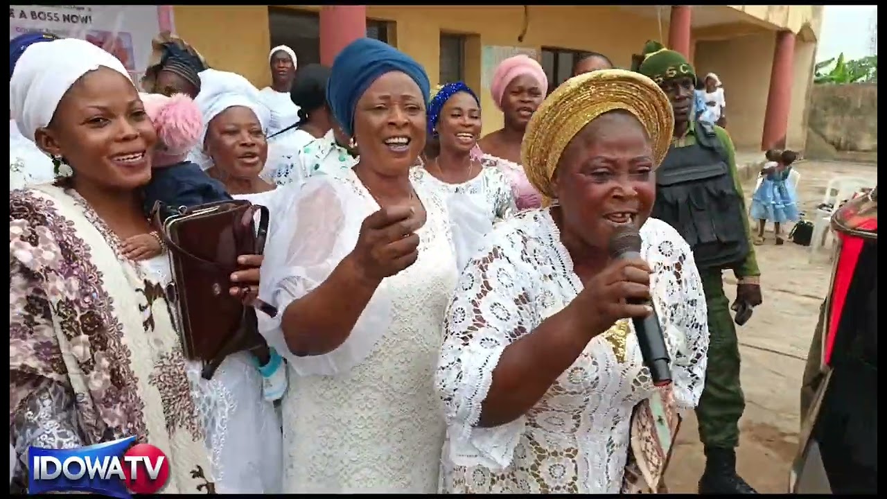 Graduation ceremony of the 5 days Skill acquisition program organized by the Gbogunmi ministry Idowa