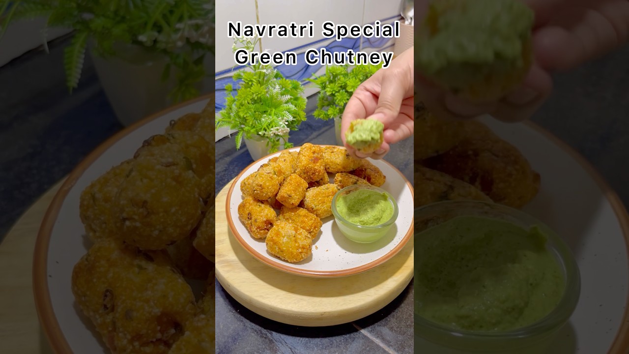 Navratri Special: Must-Try Instant Green Chutney Recipe for Fasting & Vrat | Navratri