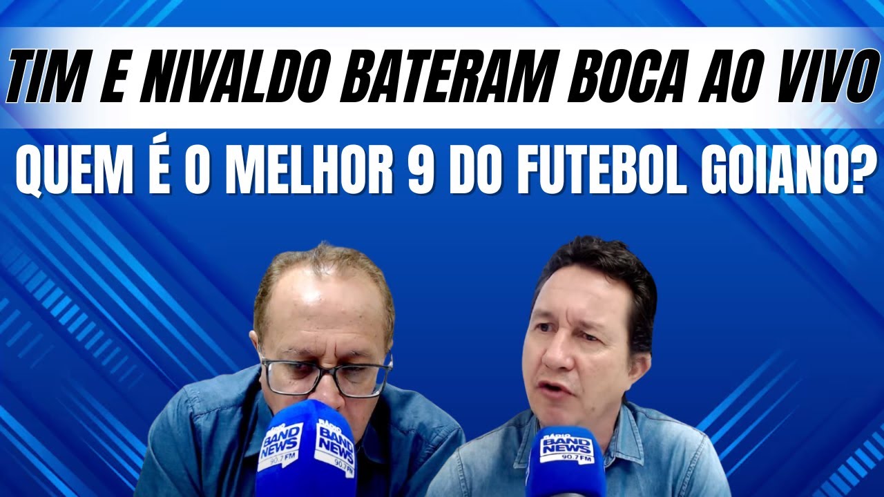 Feras escolhem o melhor camisa 9 do Goianão. Debate pegou fogo ao vivo