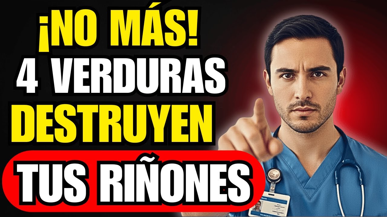 VERDURAS para tus Riñones: 4 que PROTEGEN y 4 que DEBES Evitar Ahora