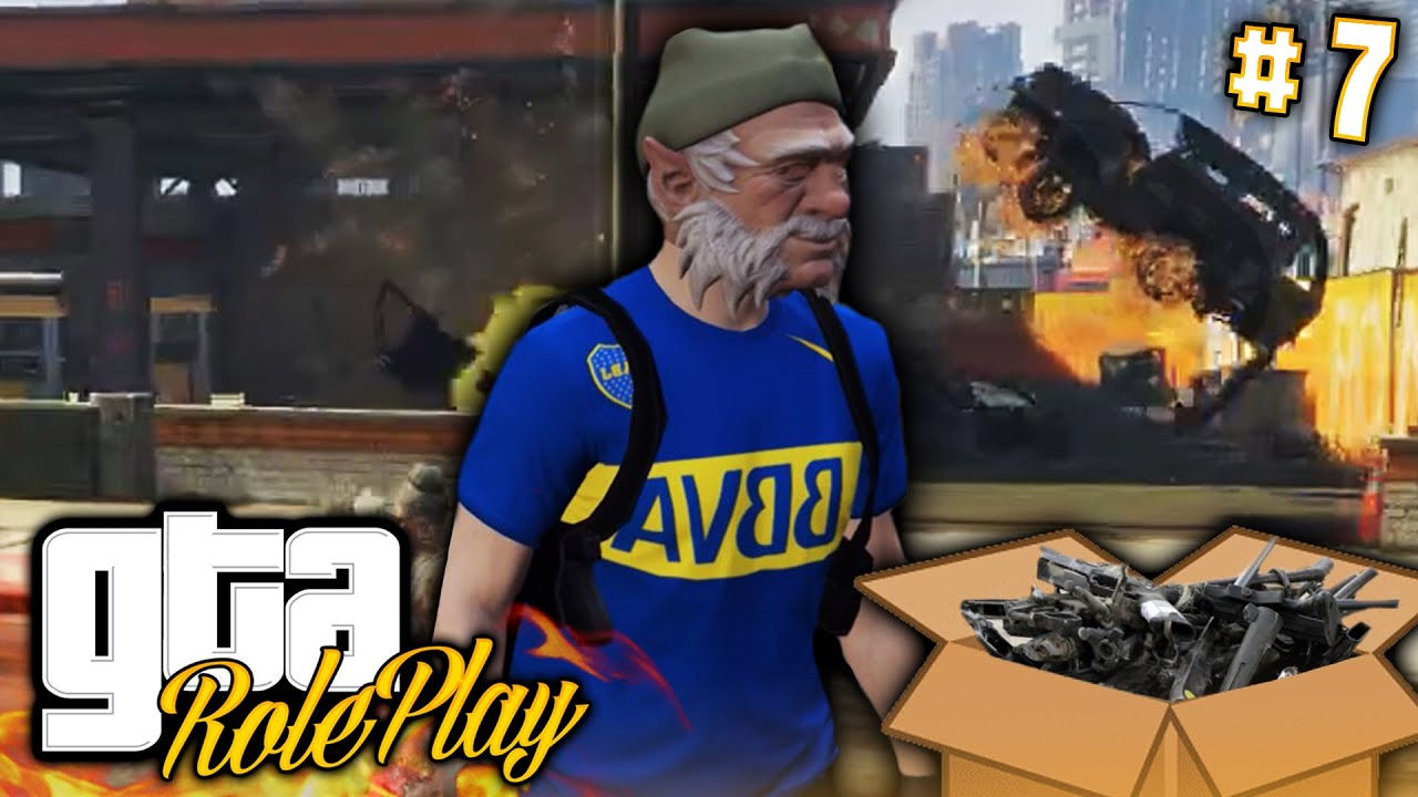 COMPRAMOS ARMAS EN EL MERCADO NEGRO EN GTA V ROLEPLAY #7