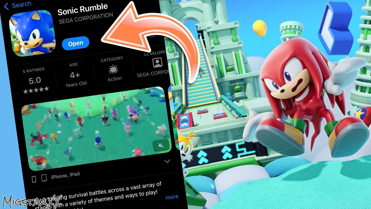 (Old) How To Get Sonic Rumble EARLY! Step By Step (iOS and Android)