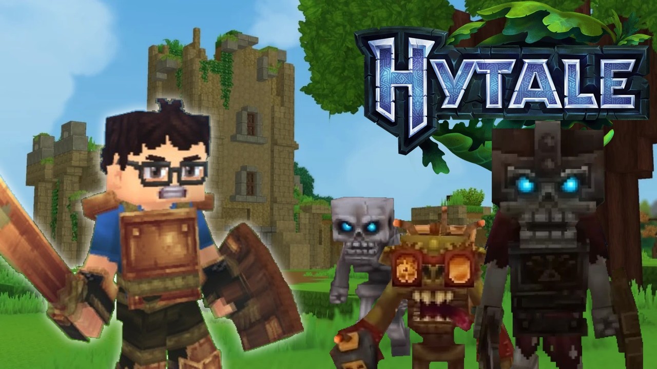EXPLORANDO AS RUÍNAS DE ORBIS! - Hytale #4