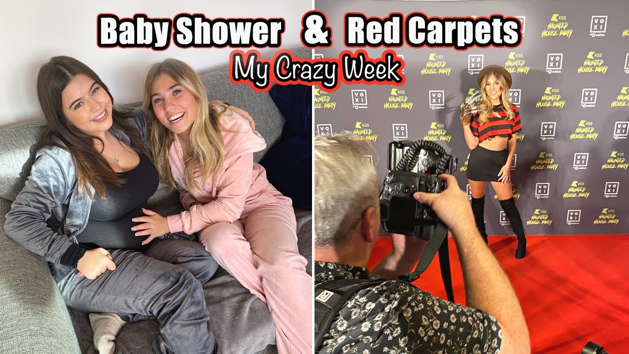 My Crazy Week, Baby Shower & Red Carpets! | Rosie McClelland
