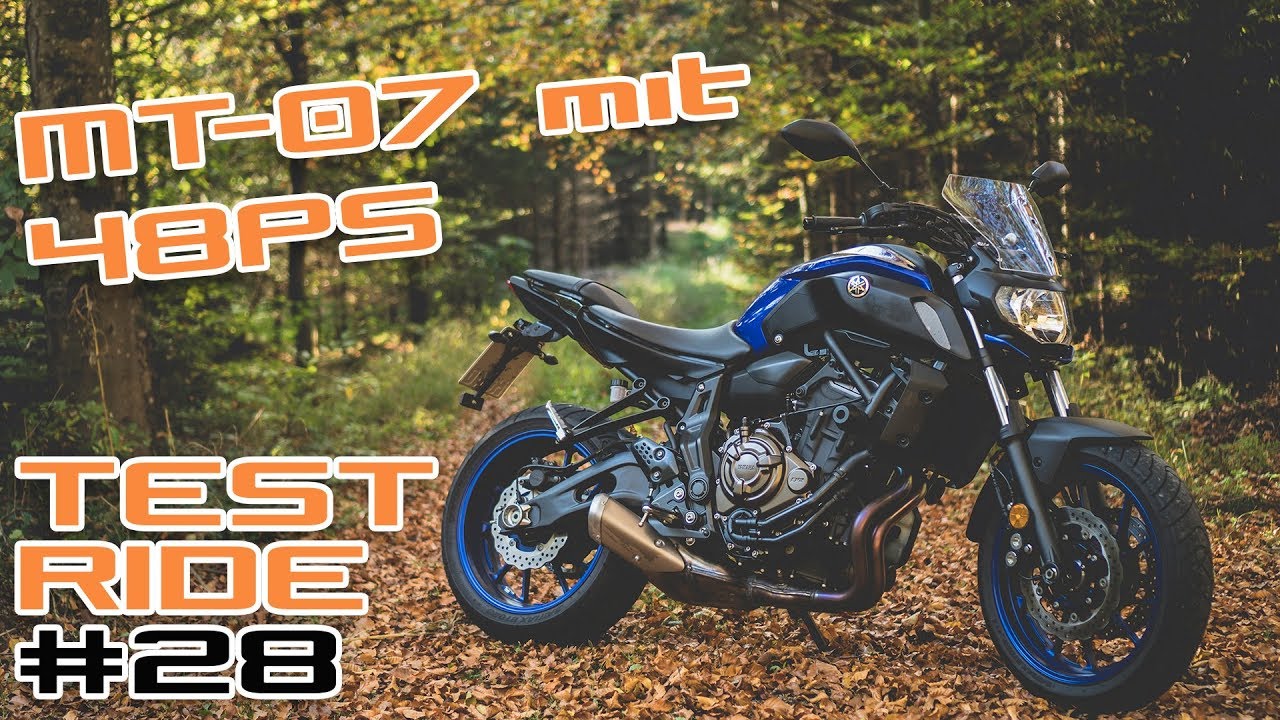 Yamaha Mt-07 (2018) mit 48PS! Bestes A2-Motorrad?! TESTRIDE#28