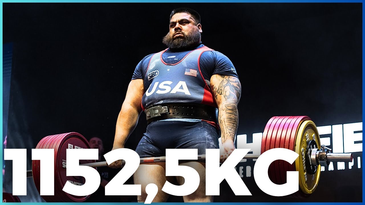 The Heaviest Total EVER Done in RAW Powerlifting!